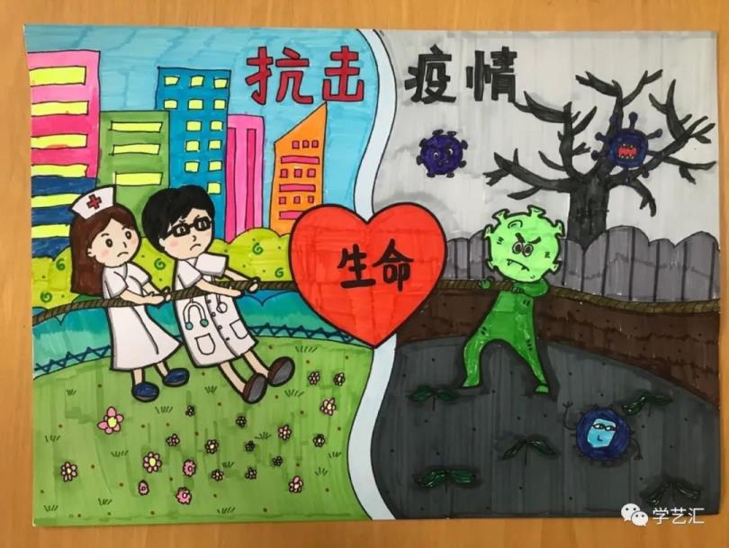 致敬抗疫英雄手抄报图片(致敬抗疫英雄手抄报)