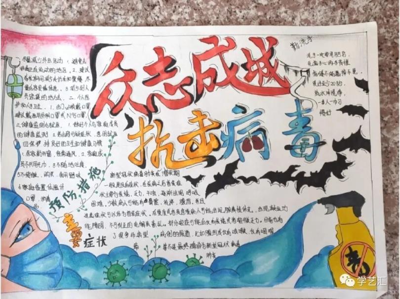 致敬抗疫英雄手抄报图片(致敬抗疫英雄手抄报)