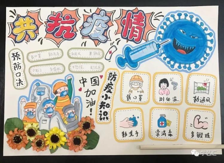 致敬抗疫英雄手抄报图片(致敬抗疫英雄手抄报)