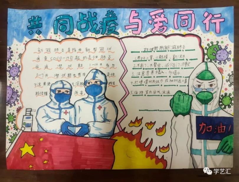 致敬抗疫英雄手抄报图片(致敬抗疫英雄手抄报)