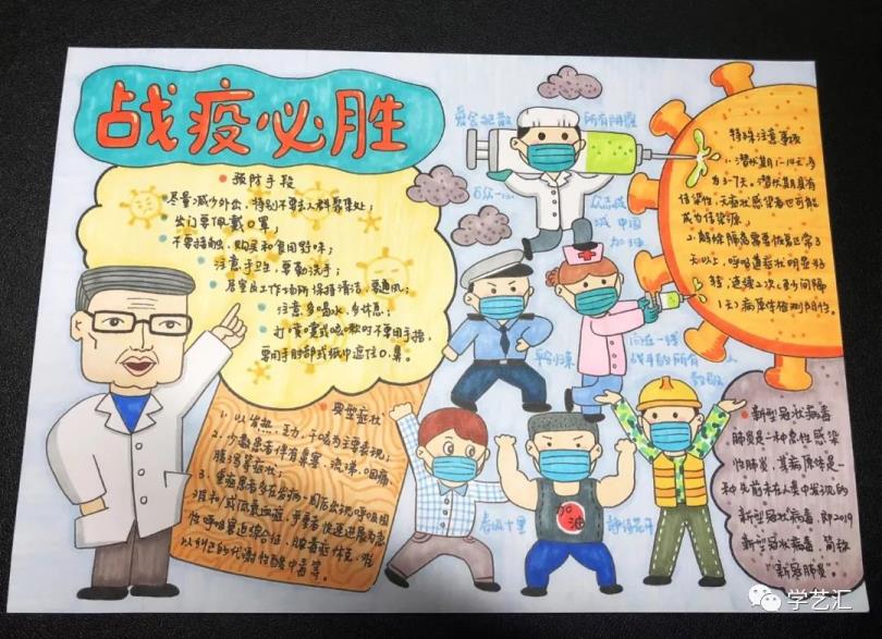 致敬抗疫英雄手抄报图片(致敬抗疫英雄手抄报)