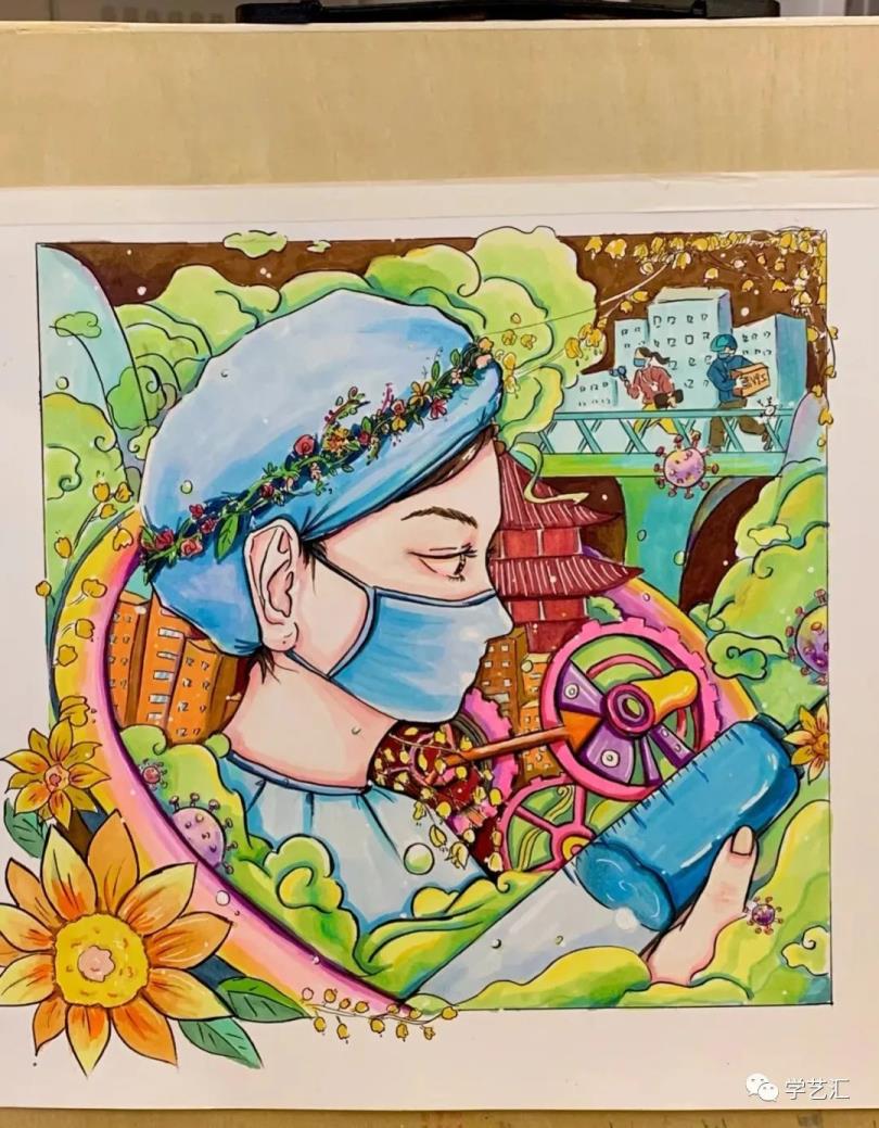 致敬抗疫英雄手抄报图片(致敬抗疫英雄手抄报)