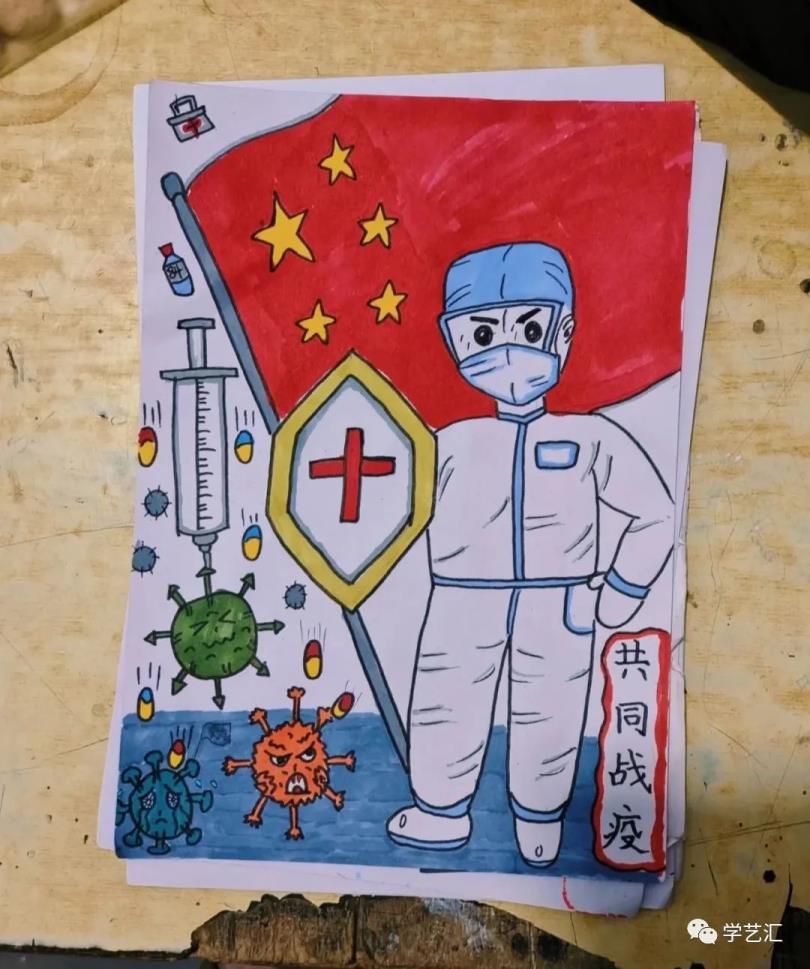 致敬抗疫英雄手抄报图片(致敬抗疫英雄手抄报)