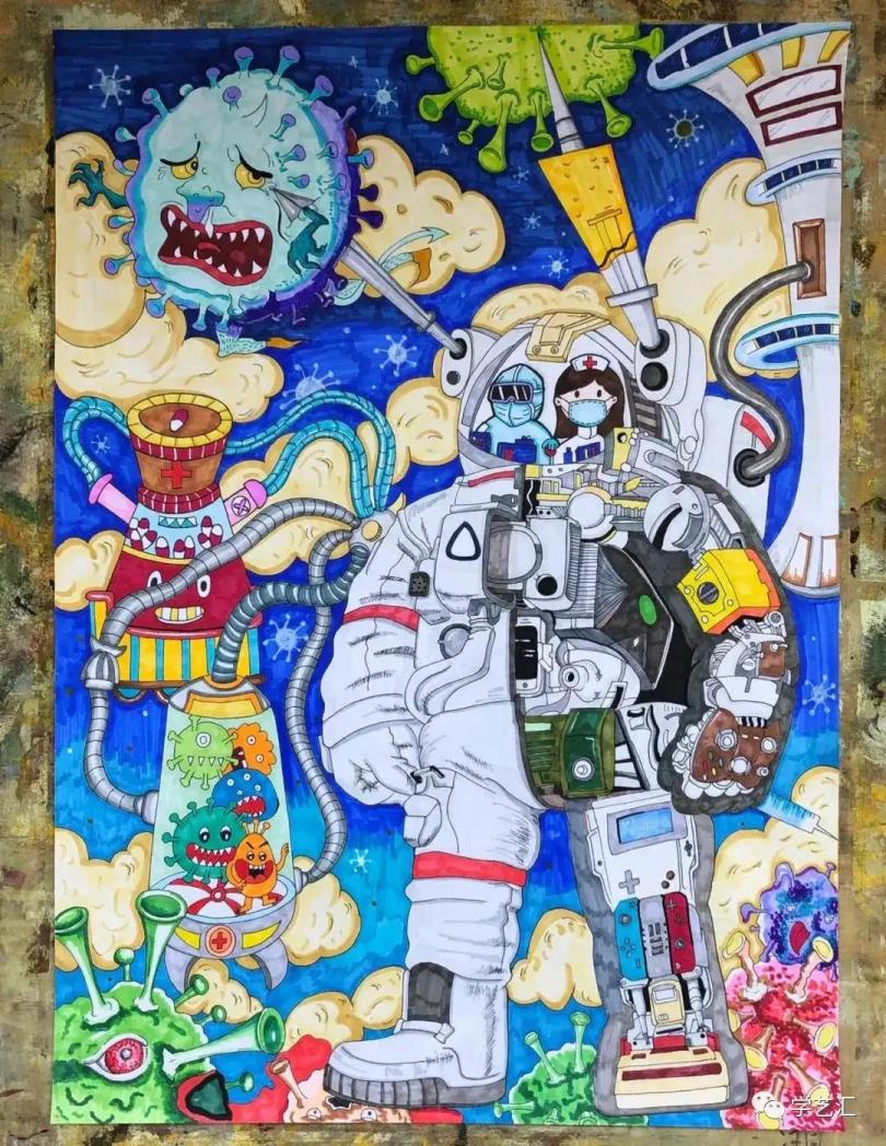 致敬抗疫英雄手抄报图片(致敬抗疫英雄手抄报)