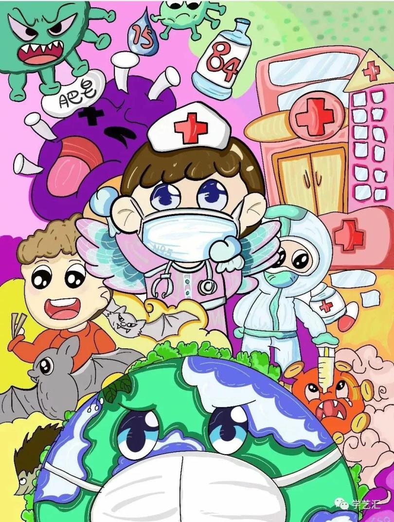 致敬抗疫英雄手抄报图片(致敬抗疫英雄手抄报)