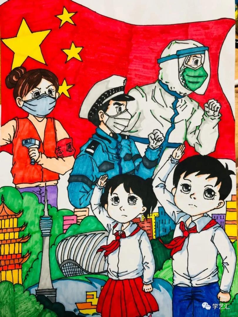 致敬抗疫英雄手抄报图片(致敬抗疫英雄手抄报)