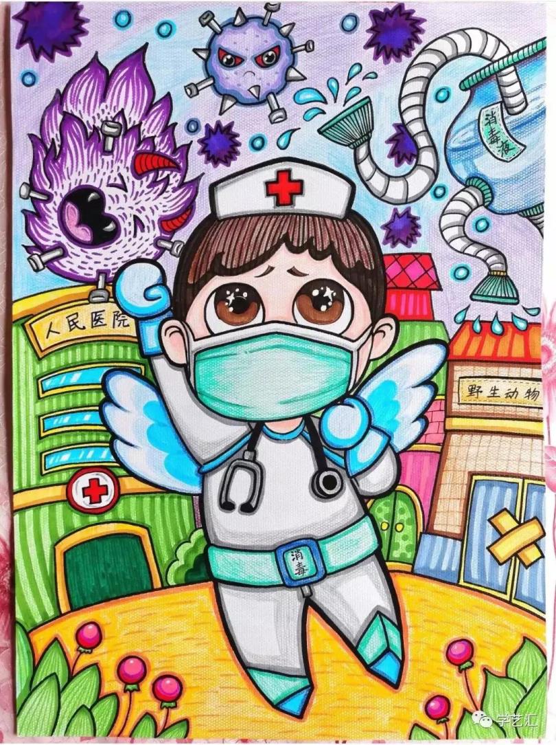 致敬抗疫英雄手抄报图片(致敬抗疫英雄手抄报)