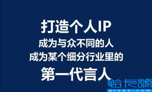 个人ip是什么意思呢(再小的个人也要打造ip)