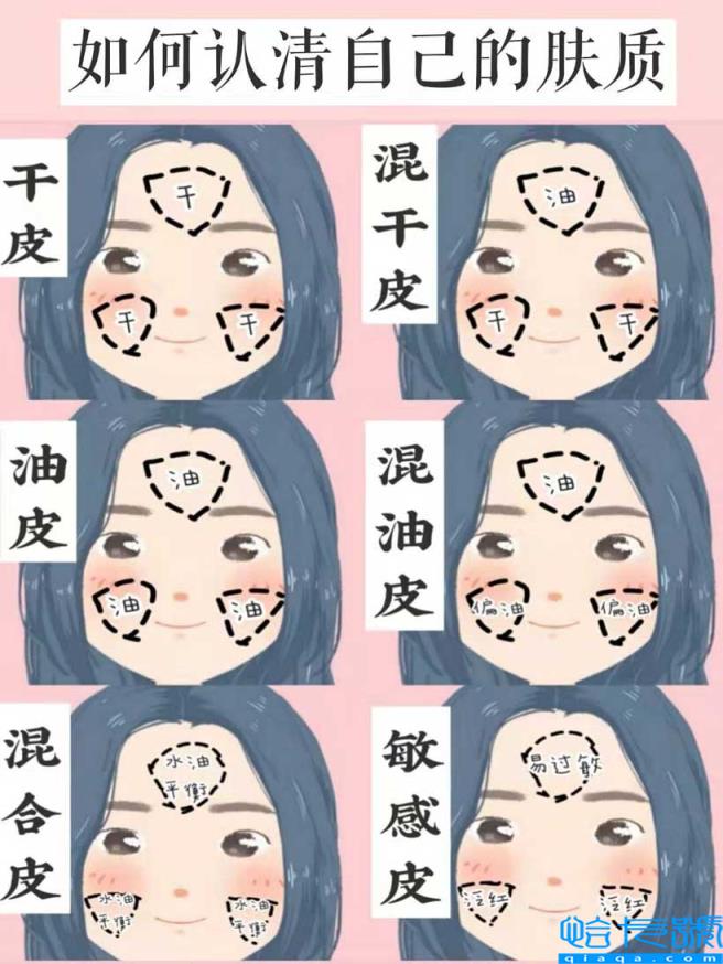 混油皮和混干皮的区别(如何判断自己混油还是油皮)