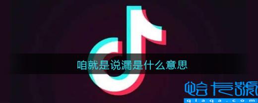 漏是什么意思网络用语(大漏特漏是什么网络梗)