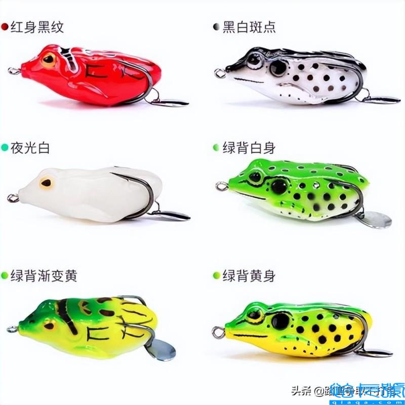 路亚饵的种类与使用方法(钓鱼的人赶紧收藏)
