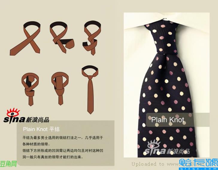 领带打法图解最简单方式(领带简易打法图解法)