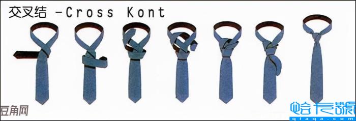 领带打法图解最简单方式(领带简易打法图解法)