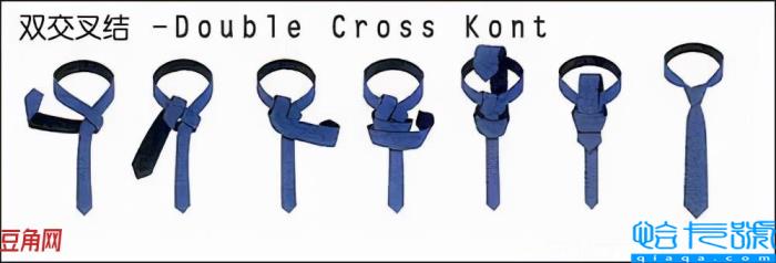 领带打法图解最简单方式(领带简易打法图解法)