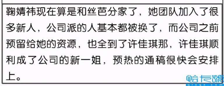 鞠婧祎跟许佳琪(如意芳霏演员表)