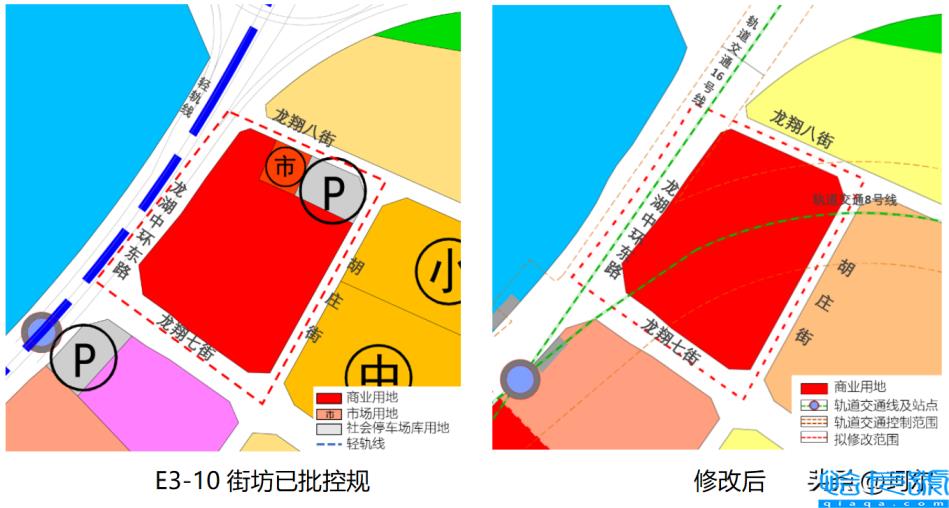 郑州龙湖东控制性详细规划(16号线地铁线路图)