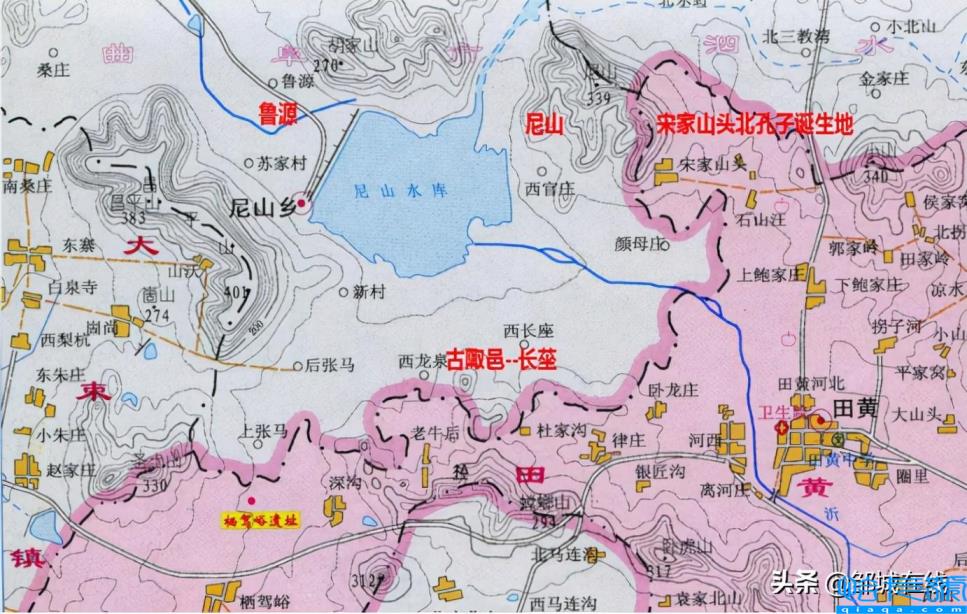 孔子诞生里籍在邹城(孔子的故乡)