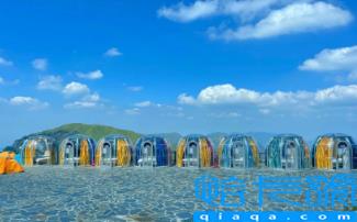 武功山星空帐篷酒店在山上还是山下(武功山星空帐篷酒店离金顶有多远)