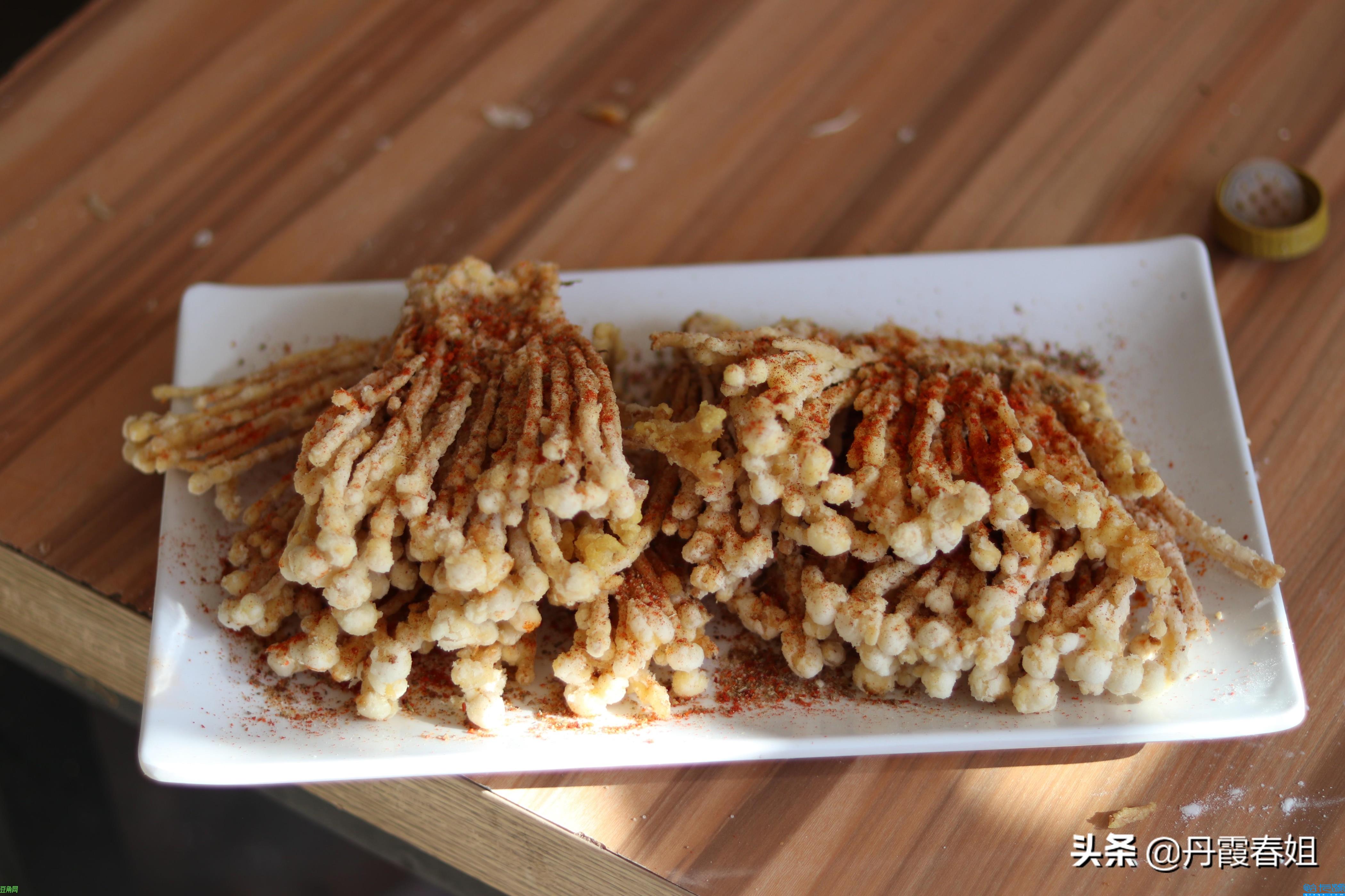 金针菇怎么做好吃(炸金针菇的最简单做法)