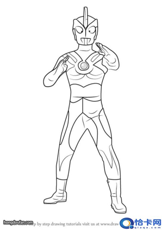奥特曼怎么画(奥特曼简笔画教程)