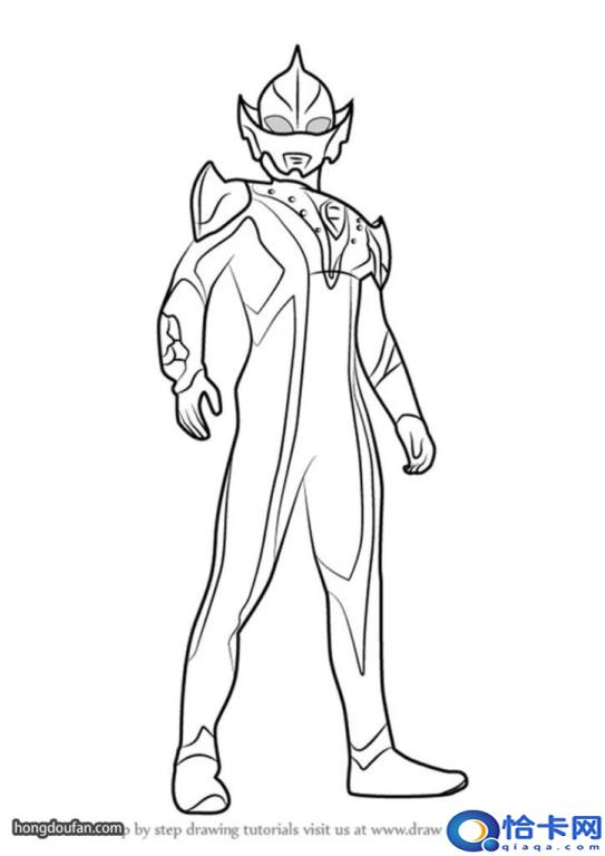 奥特曼怎么画(奥特曼简笔画教程)