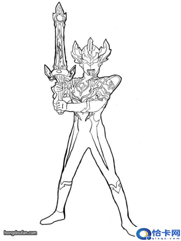 奥特曼怎么画(奥特曼简笔画教程)