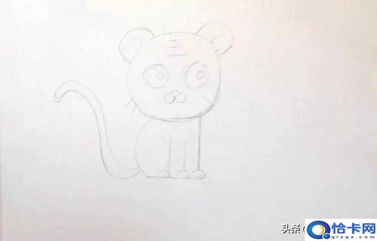 老虎怎么画(老虎简笔画教程)