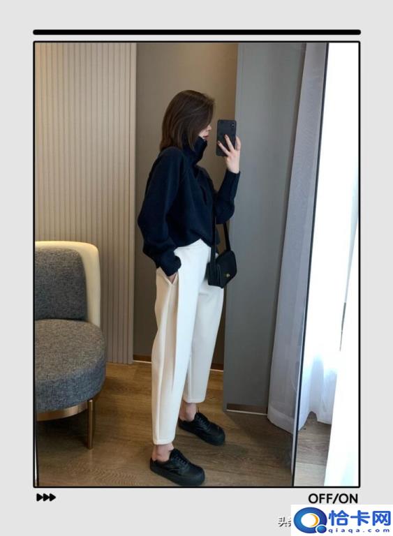 哈伦裤配什么上衣好看(哈伦裤的搭配技巧)