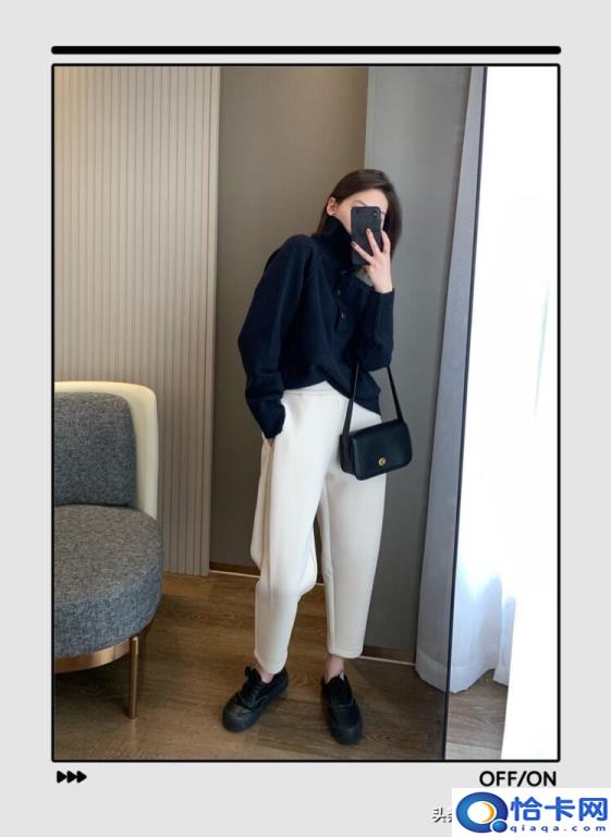 哈伦裤配什么上衣好看(哈伦裤的搭配技巧)