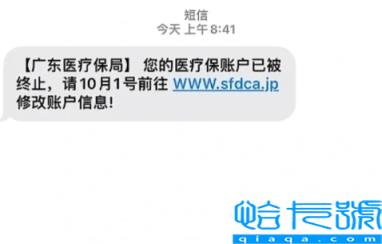 医保诈骗短信是真的吗(医保诈骗短信被骗怎样追回钱)
