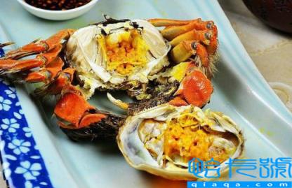 大闸蟹挨着蟹腮的白色一块是啥(螃蟹蟹腮旁边软软的白色的东西是什么能吃吗)