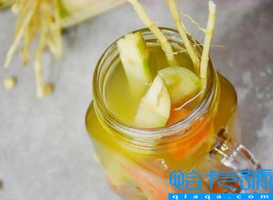 甘蔗和冰糖一起煮水的功效与作用(冰糖甘蔗煮水喝有什么效果)