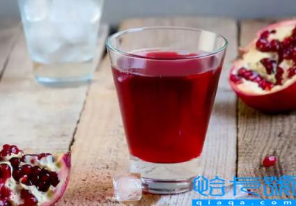 石榴汁氧化了什么颜色(石榴汁氧化会变蓝色吗)