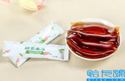 酵素果冻为什么是黑色(长期吃酵素果冻肠子会变黑吗)