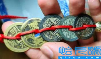 五帝钱挂门框还是门上(五帝钱放哪里最招财)