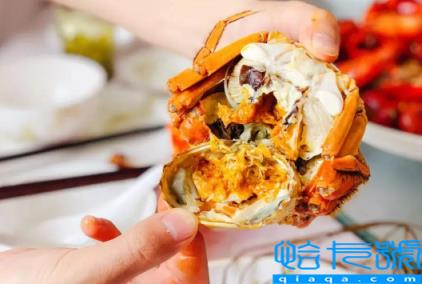 螃蟹黄里面有黑色的像血块是什么原因(螃蟹黄里面有黑色的像血块能吃吗)