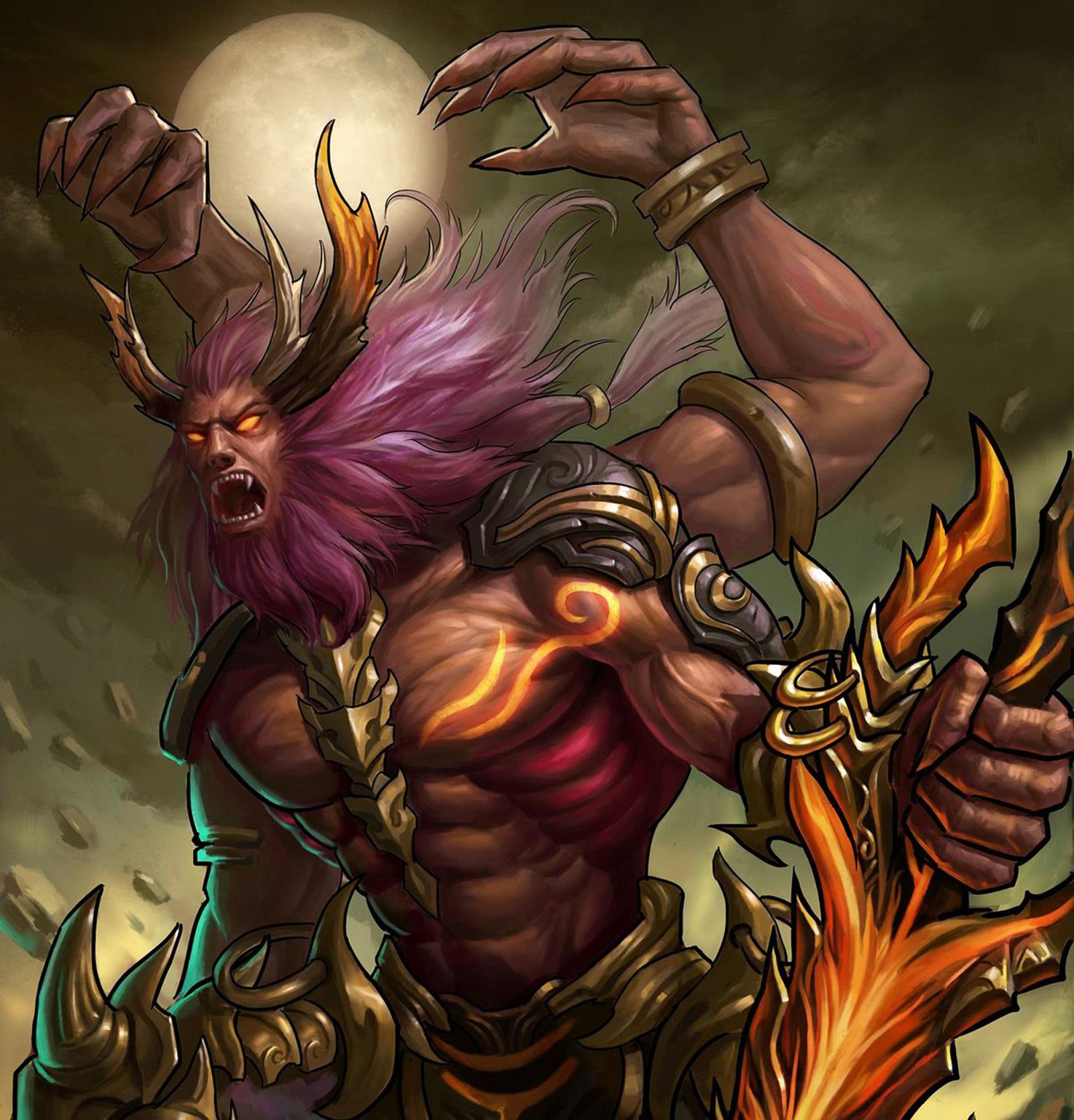 蚩尤,作为上古时期的"战争之神"广受古人信奉,特别是秦汉时期,是享受