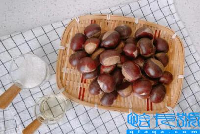 煮板栗为什么要加盐(煮板栗加盐什么作用)