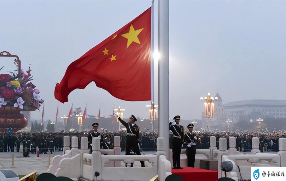 北京天安城门升国旗图片
