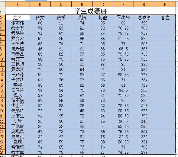 如何在excel中做表格(excel做表格详细操作步骤)